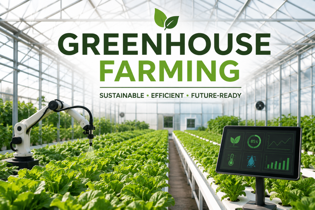 The Future of Greenhouse Farming: Key Trends Driving Sustainable Agriculture