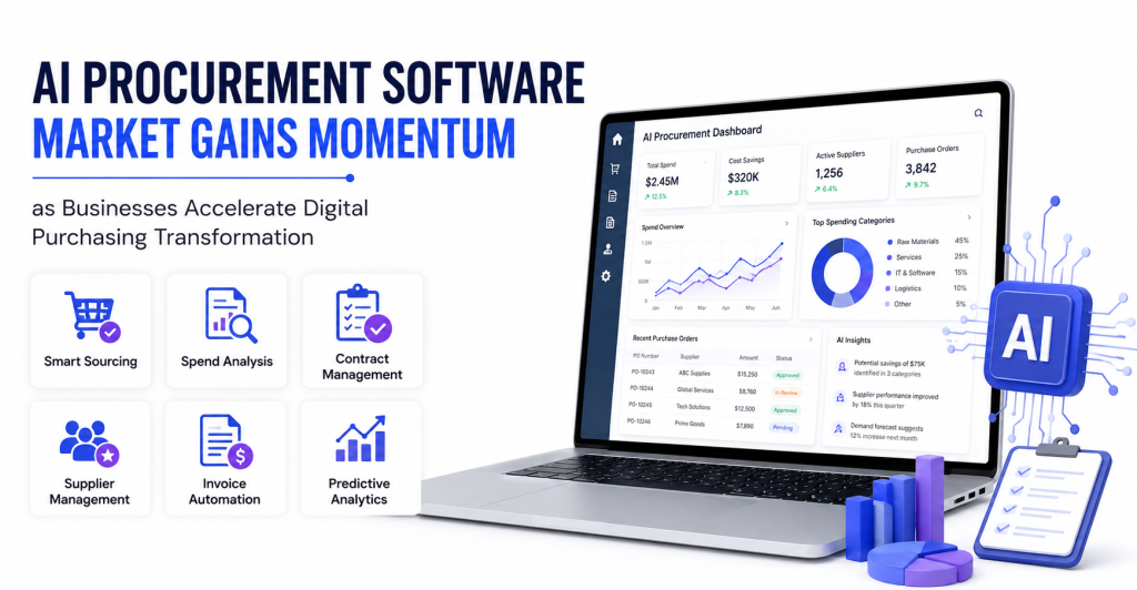 AI Procurement Software Market Gains Momentum as Businesses Accelerate Digital Purchasing Transformation