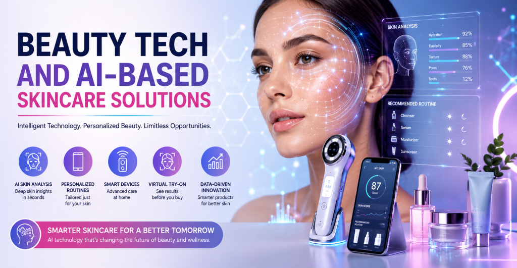 Beauty Tech and AI-Based Skincare Solutions