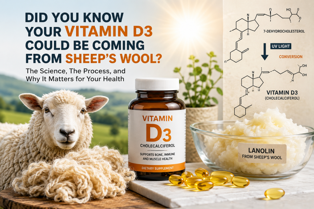 Plant-based vitamin D3