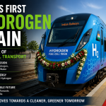 India’s First Hydrogen Train Begins Journey, Marking a New Era in Green Rail Transportation