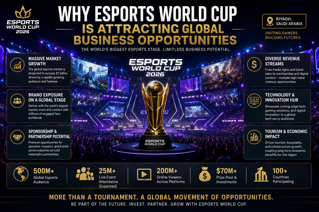 Esports World Cup Is Attracting Global Business