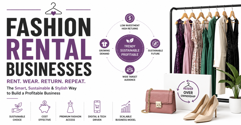Fashion Rental Businesses: Why Renting Clothes Is Becoming the Next Big Business Opportunity